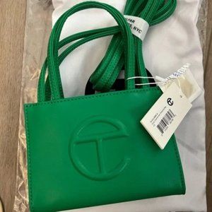 Telfar Small Greenscreen Shopping Bag